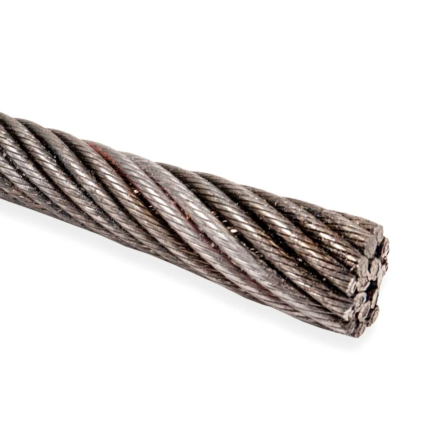 1/2" 19x19 Compacted Rotation-Resistant Wire Rope - EIPS IWRC | Linear Foot