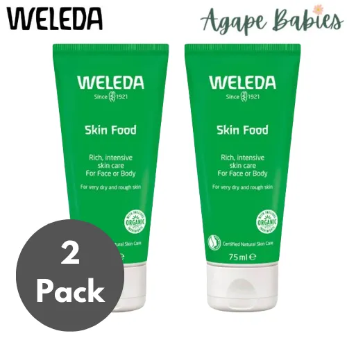 [2 Pack] Weleda Skin Food, 75ml Exp: