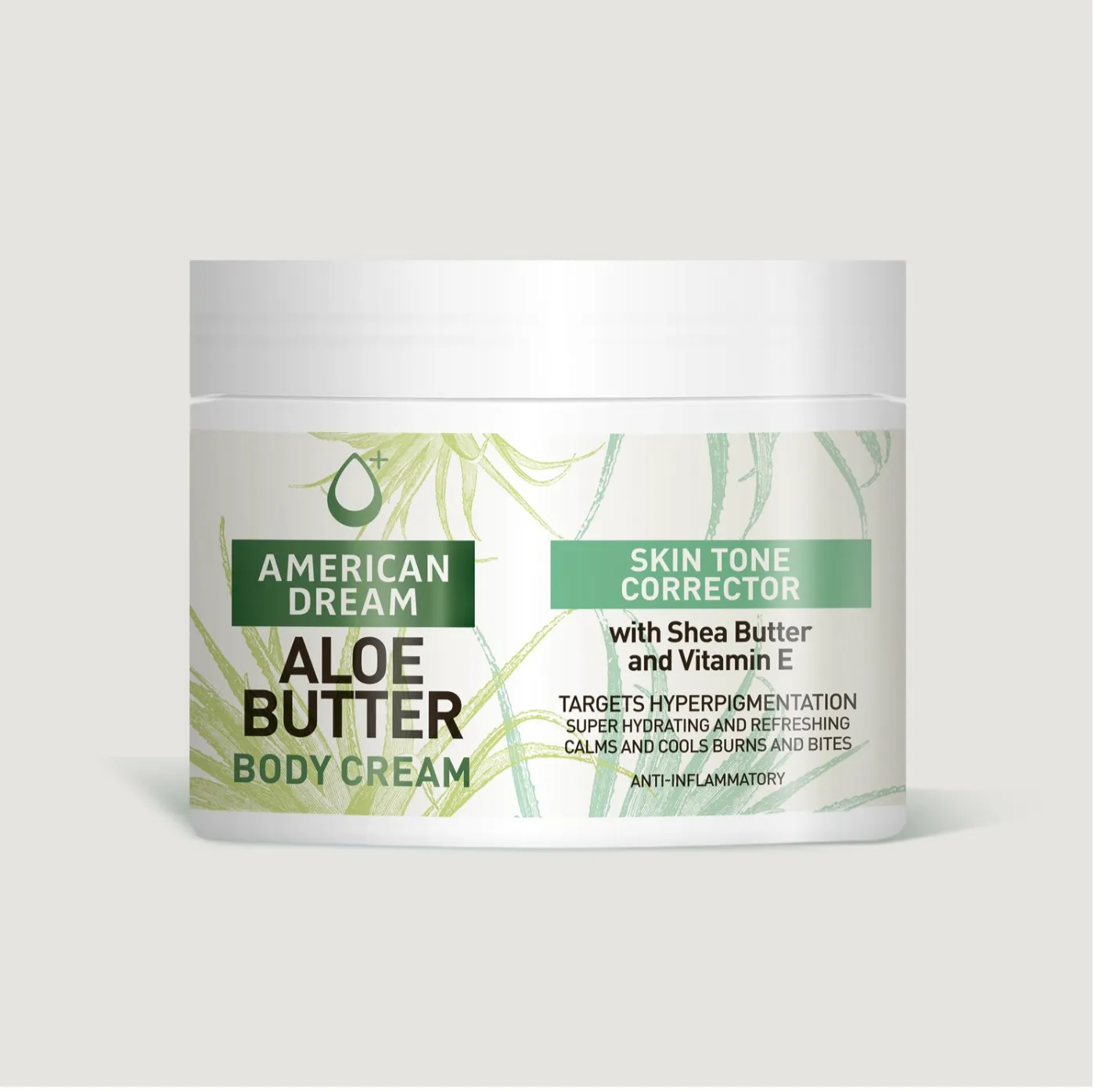 American Dream Aloe Butter Body Cream with Shea Butter & Vitamin E 500ml