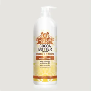 American Dream Cocoa Butter Lemon Lotion with Lemon Oil & Vitamin E 750ml