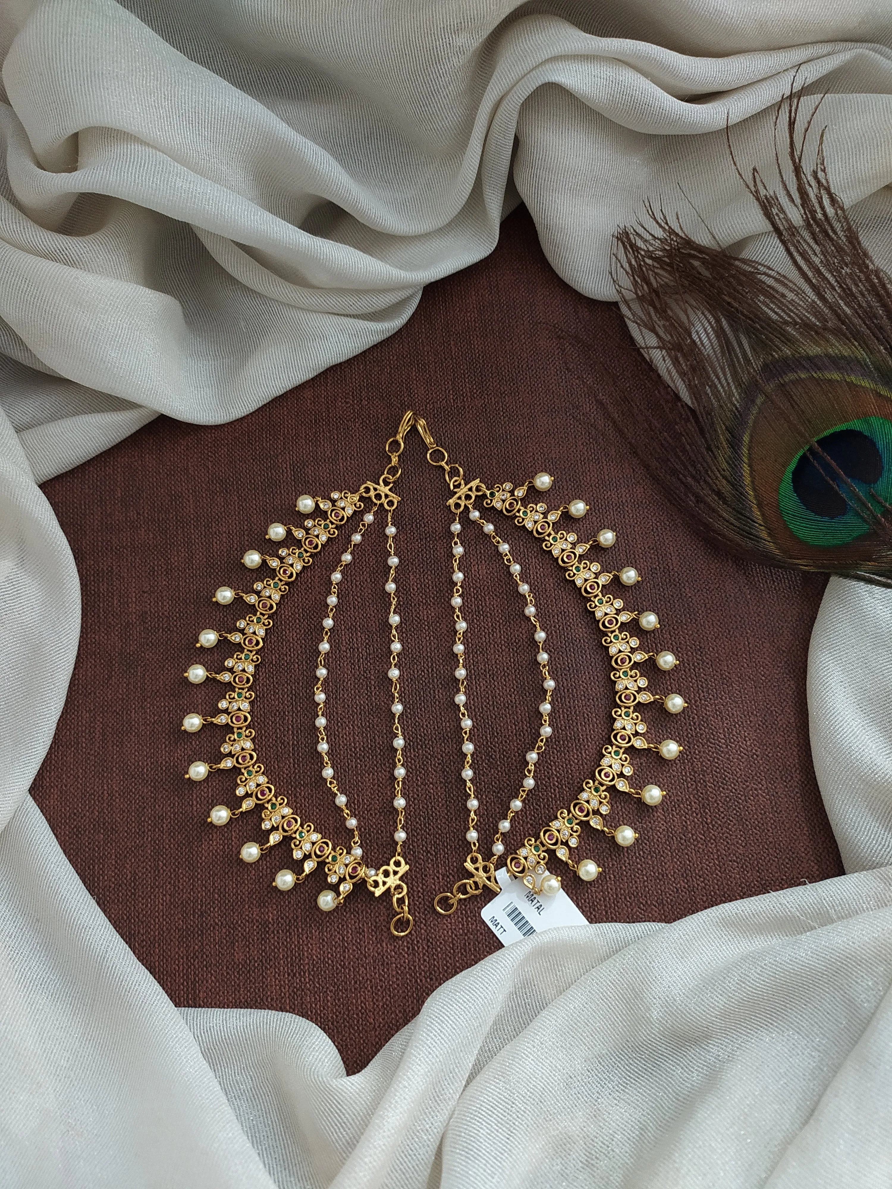 Antique Matil -  Featuring Delicate Pearl Strands