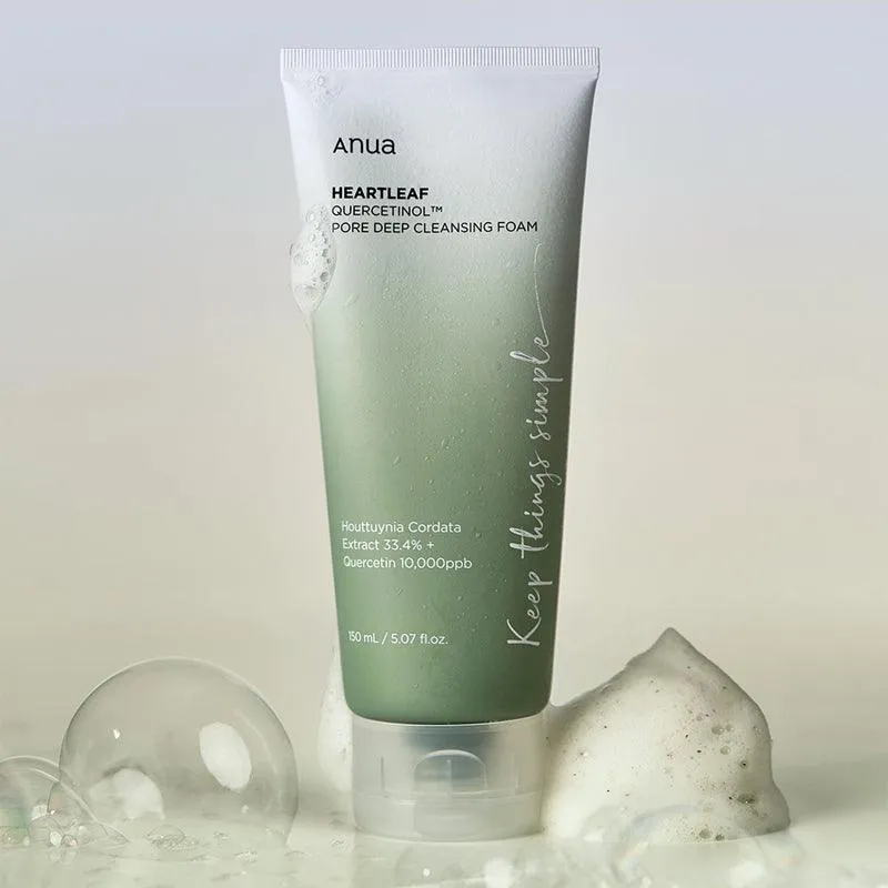 [Anua] Heartleaf Quercetinol Pore Deep Cleansing Foam 150ml