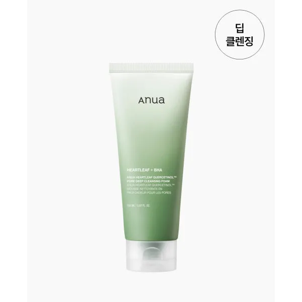 [Anua] Heartleaf Quercetinol Pore Deep Cleansing Foam 150ml