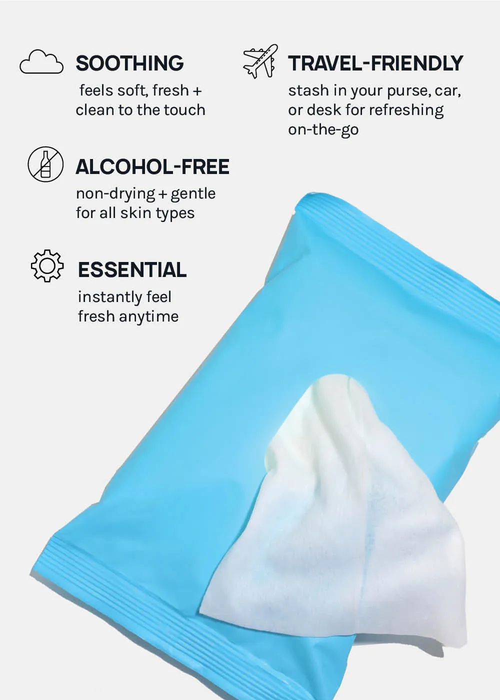 AOA Studio Body Refresher Deodorant Wipes