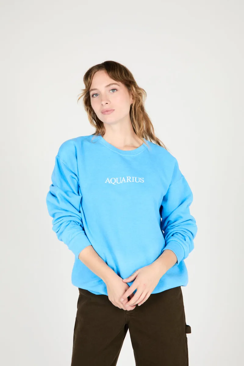 AQUARIUS ZODIAC PULLOVER