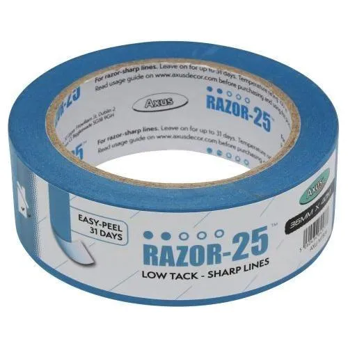 Axus Decor Razor-25 Low Tack Tape