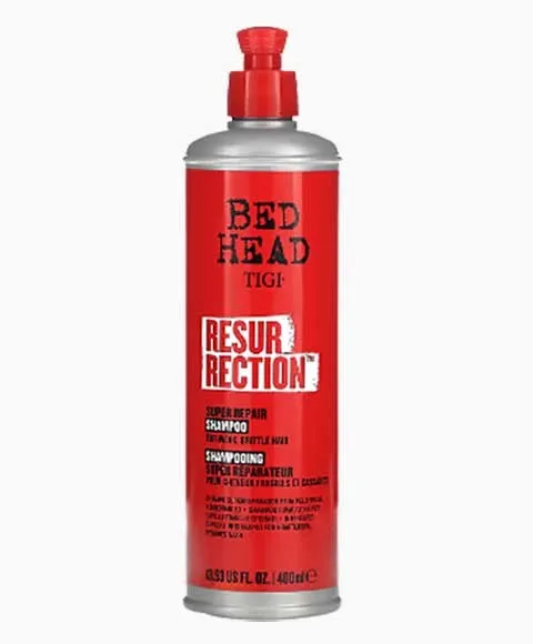 Bed Head by TIGI Super Repair Resurrection Shampoo for Damaged Hair, 400/600ml