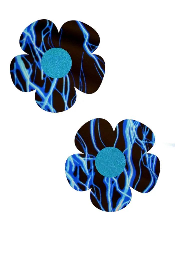 Blue Lightning Daisy Pasties