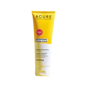 Brilliantly Brightening Facial Scrub 4 Oz By Acure