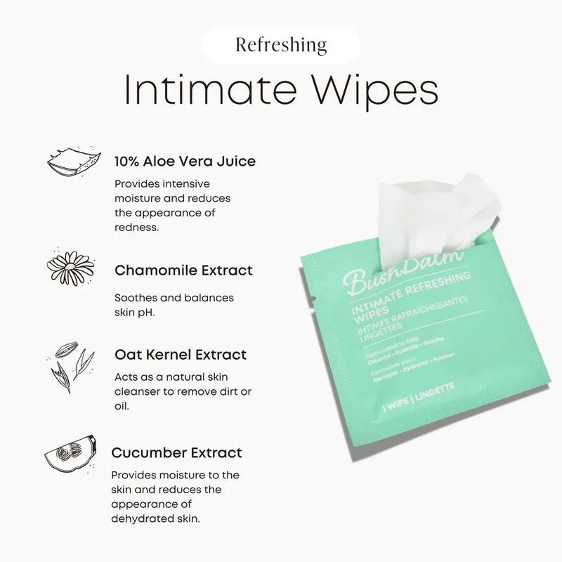 Bushbalm Intimate Refreshing Wipes