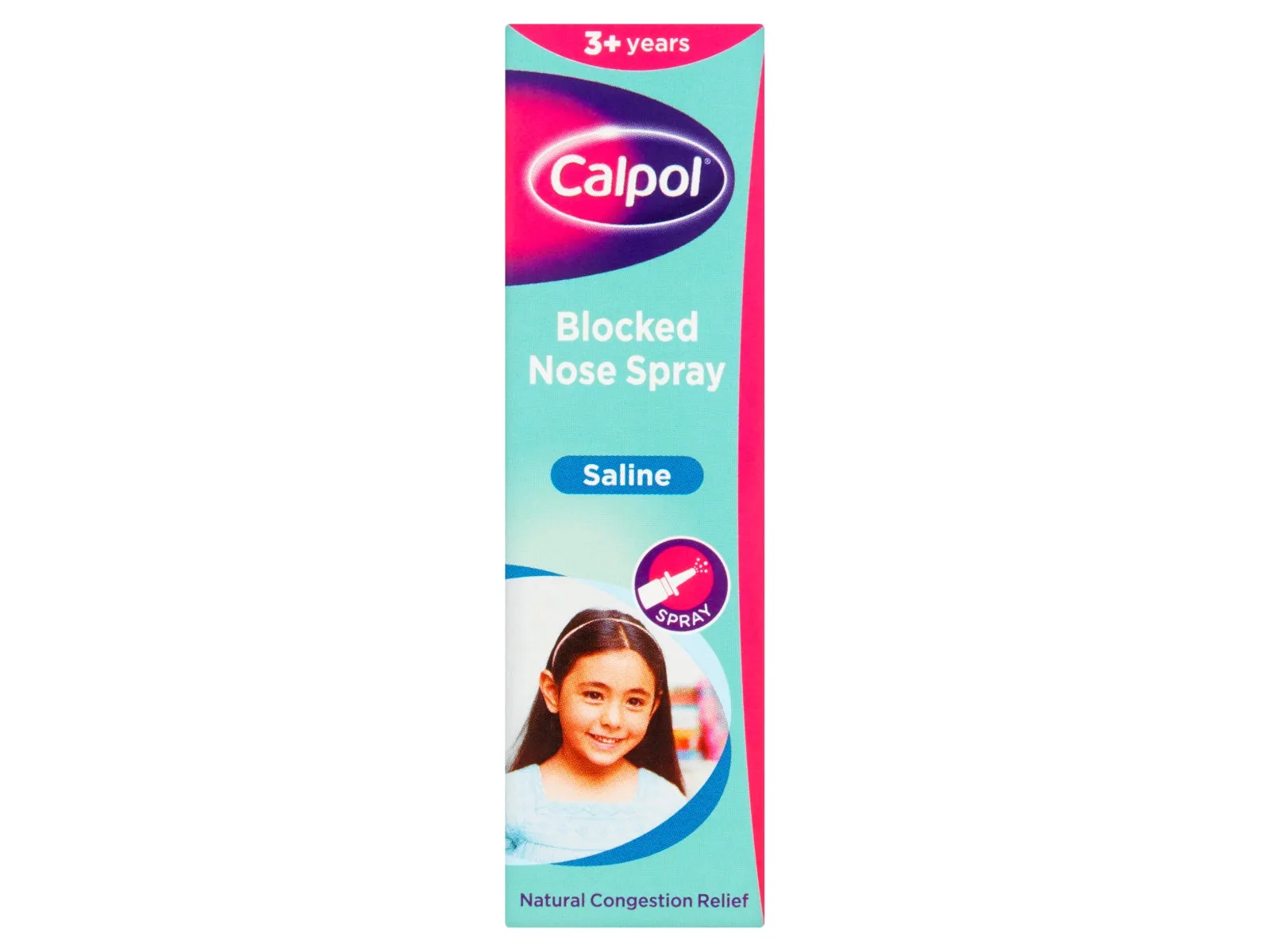 Calpol Blocked Nose Saline Spray 3  years - 15ml