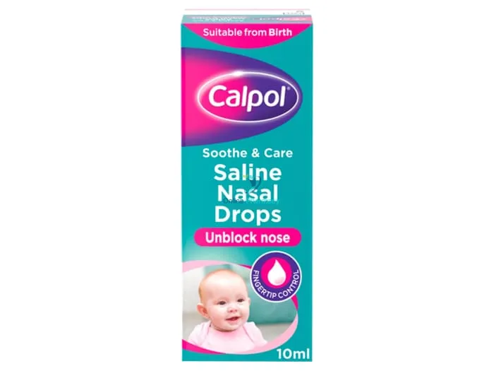 Calpol Saline Nasal Drops - 10ml