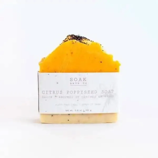 Citrus Poppyseed Soap Bar