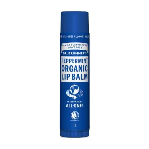 Dr Bronner's Peppermint Lip Balm 4g