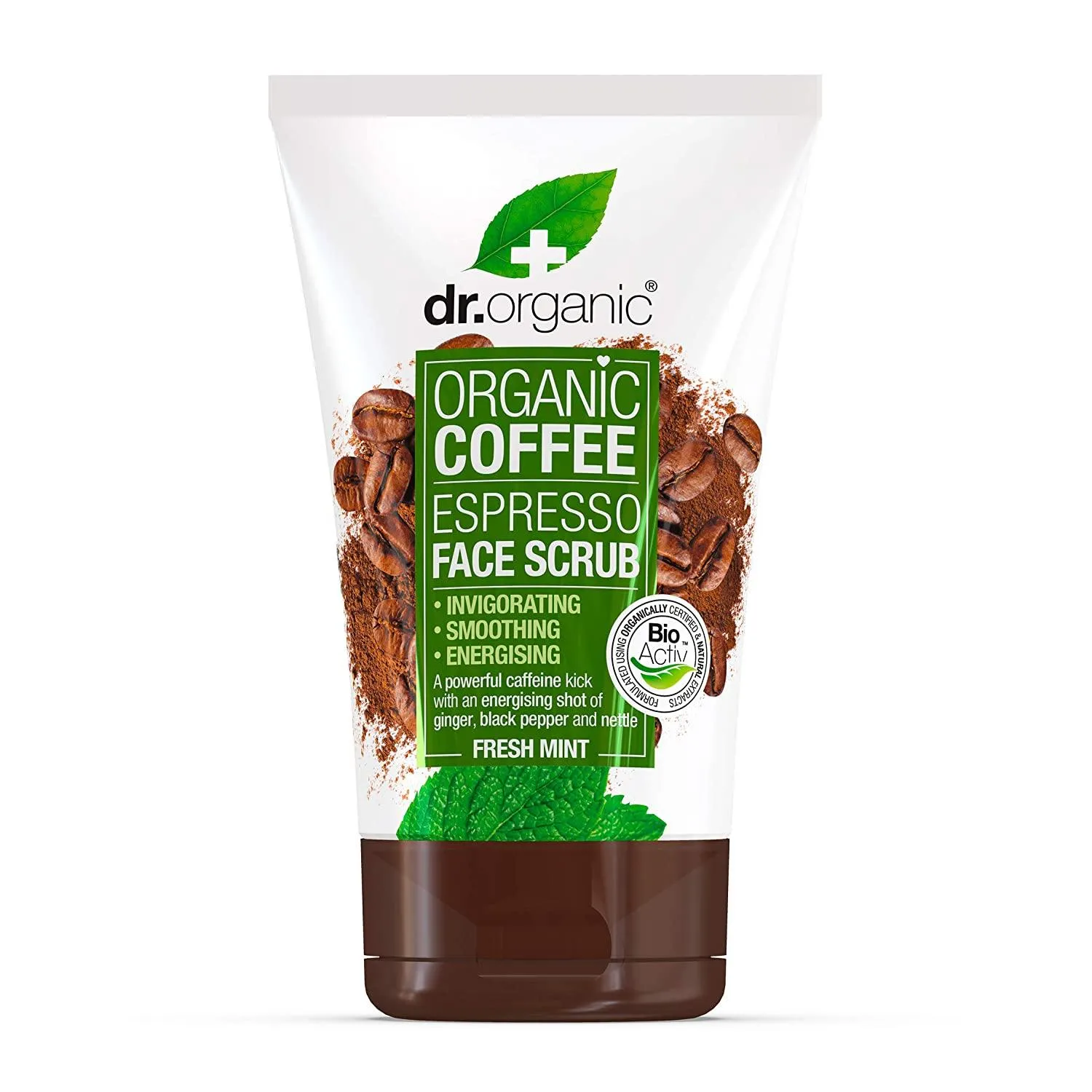 Dr Organic Coffee Mint Face Scrub