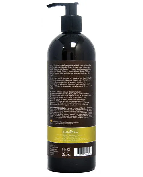 Earthly Body Velvet Lotion - 16 Oz Nag Champa