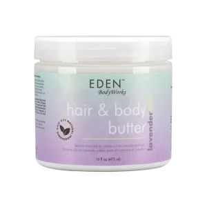 EDEN BodyWorks Lavender Aloe Hair   Body Butter 16oz