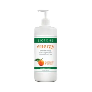 Energy Aromatherapy Massage Lotion-32 oz