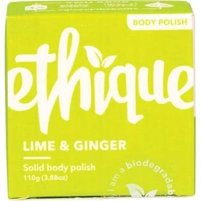 Ethique - Solid Body Polish - Lime and Ginger (110g)