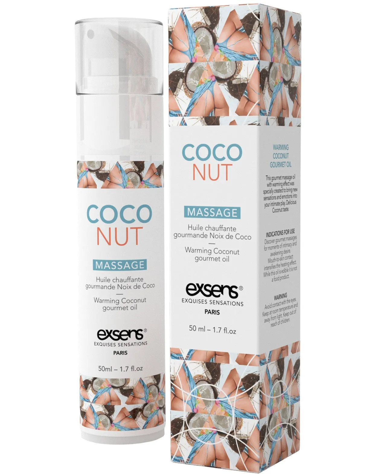 EXSENS of Paris  Massage Oil - Coconut