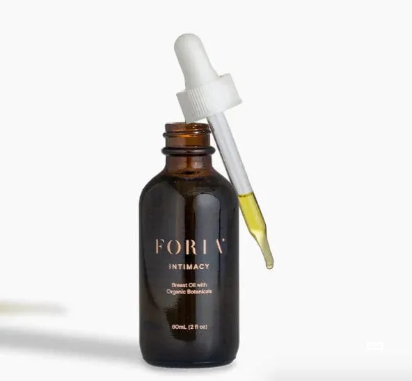 Foria Intimacy Breast Oil with Organic Botanicals