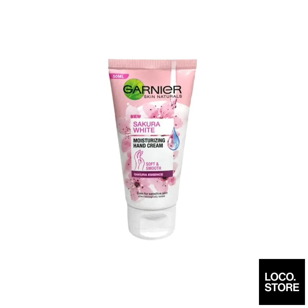 Garnier Sakura White Moisturizing Hand Cream Soft And Smooth 50ml