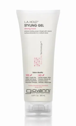 Giovanni Hair Gel-L.A. Natural Extra Firm Holding 6.8 oz Gel