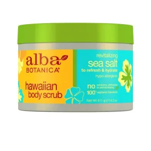 Hawaiian Sea Salt Body Scrub 14.5 oz By Alba Botanica