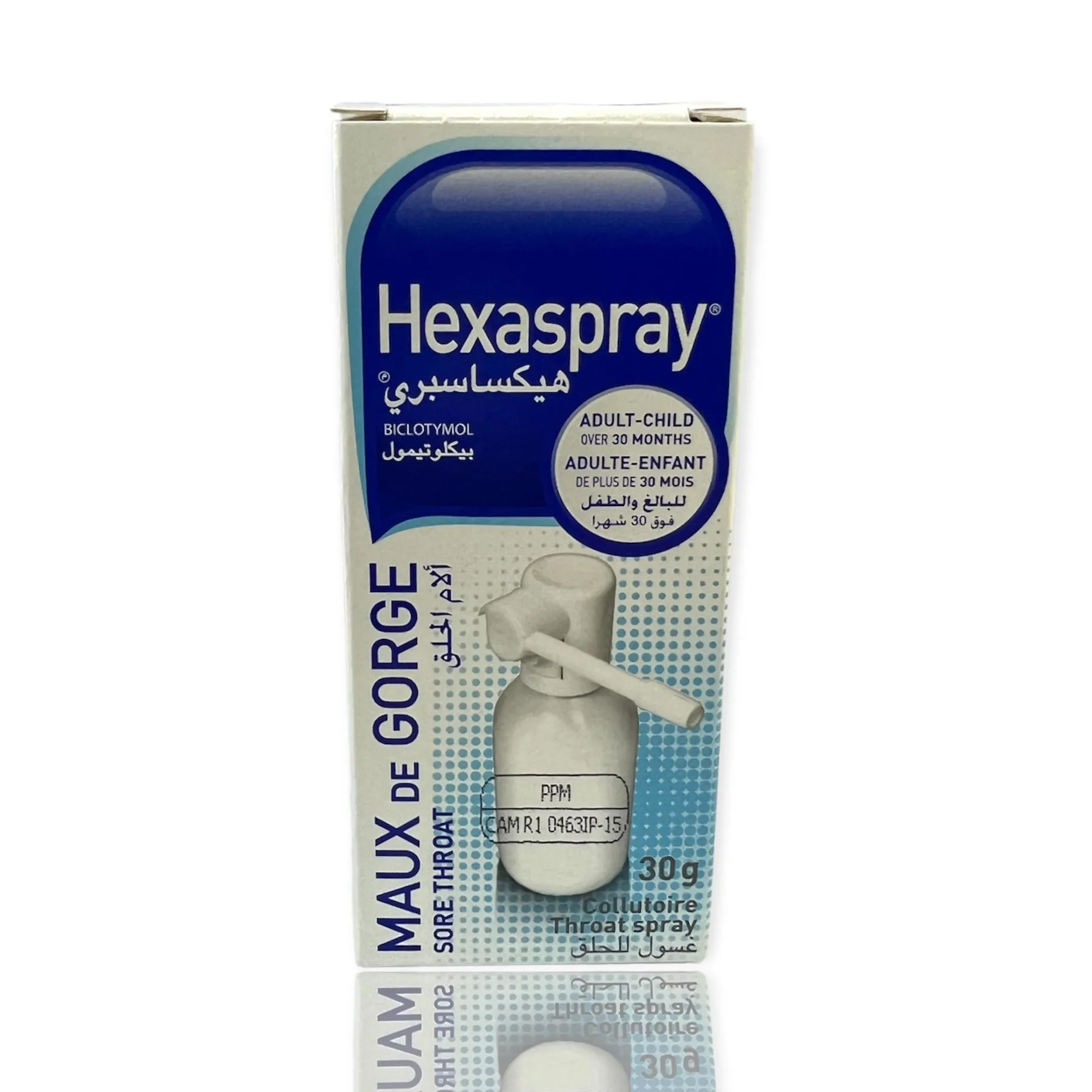 HEXASPRAY COLLU PRESSUR 30G(PPM)