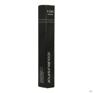 Les Couleurs De Noir F-oxy Mascara 01 Zwart - Verlengend, Volumegevend, Waterproof & Vegan