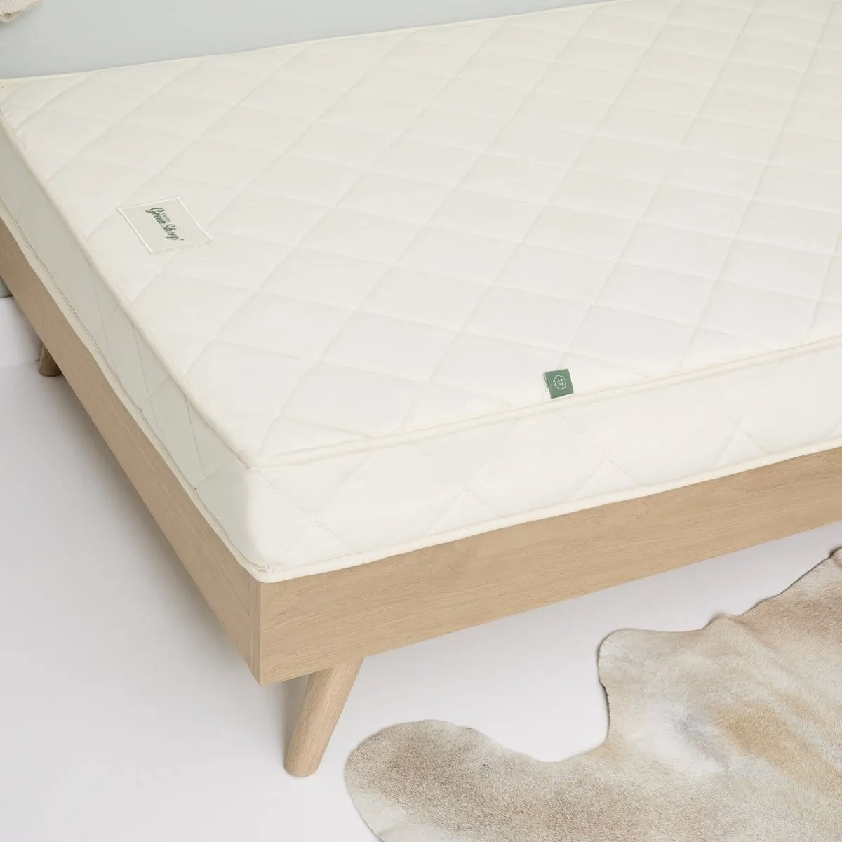 Little Green Sheep Natural Junior Mattress -  90x190cm