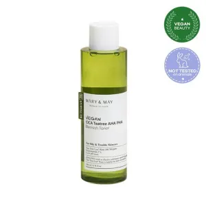 [Mary&May] Vegan CICA Tea Tree AHA PHA Toner 200ml