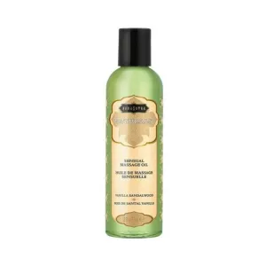 Massage Oil Natural Vanilla Sandalwood 2fl Oz