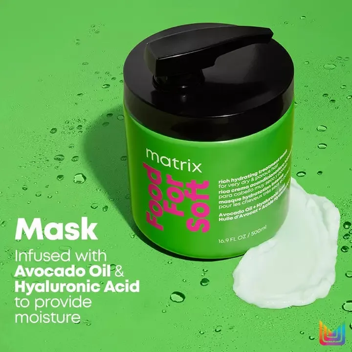 Matrix Total Results Food For Soft Rich Hydrating Treatment Mask