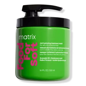 Matrix Total Results Food For Soft Rich Hydrating Treatment Mask