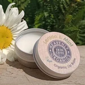 Natural Lip Balm, Vegan Lip Balm, Lemon and Mint