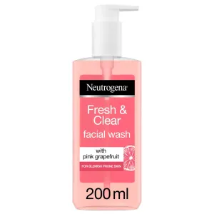 Neutrogena Fresh & Clear Pink Grapefruit Facial Wash - 200ml