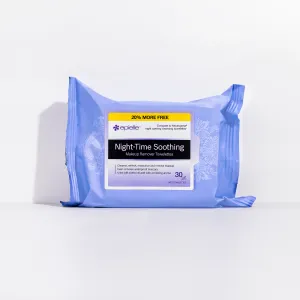 Night-Time Soothing Makeup Remover Cleansing Tissues | 30ct