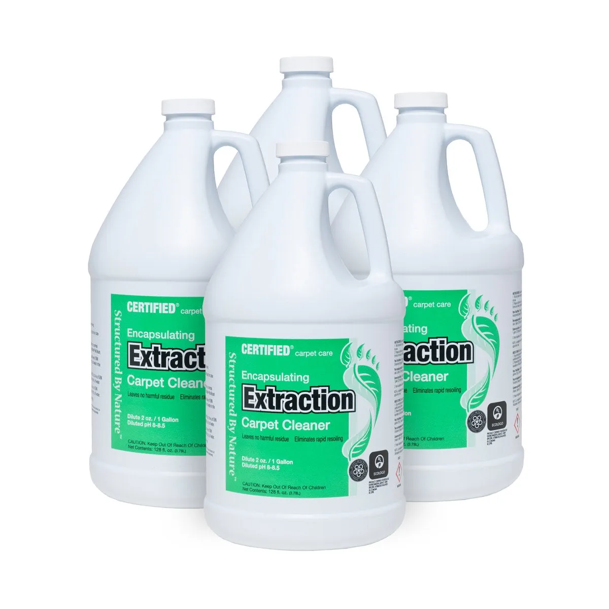 Nilodor® Encapsulating Extraction Carpet Cleaner (1 Gallon Bottles) - Case of 4