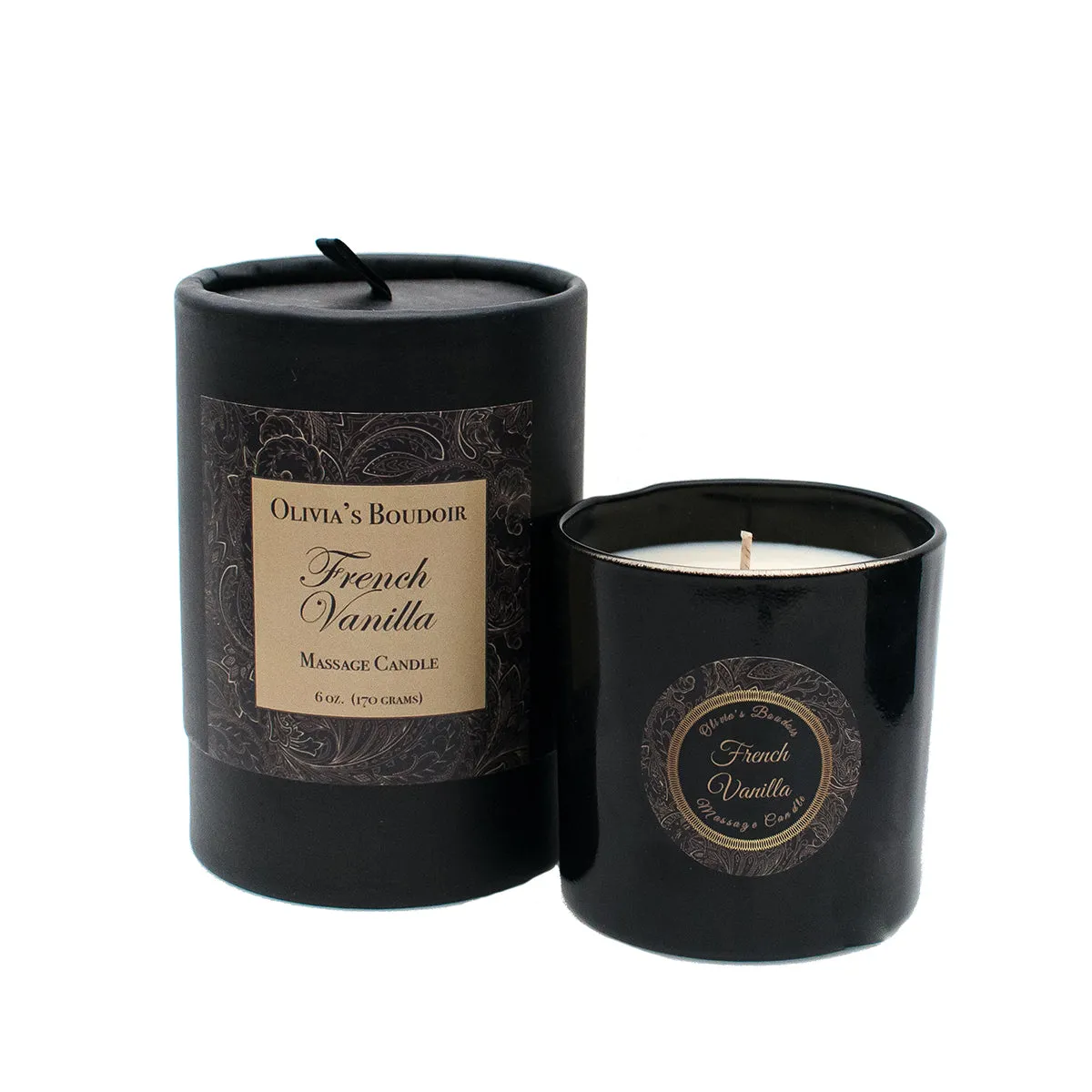 Olivia's Boudoir Candle 6.5oz - French Vanilla