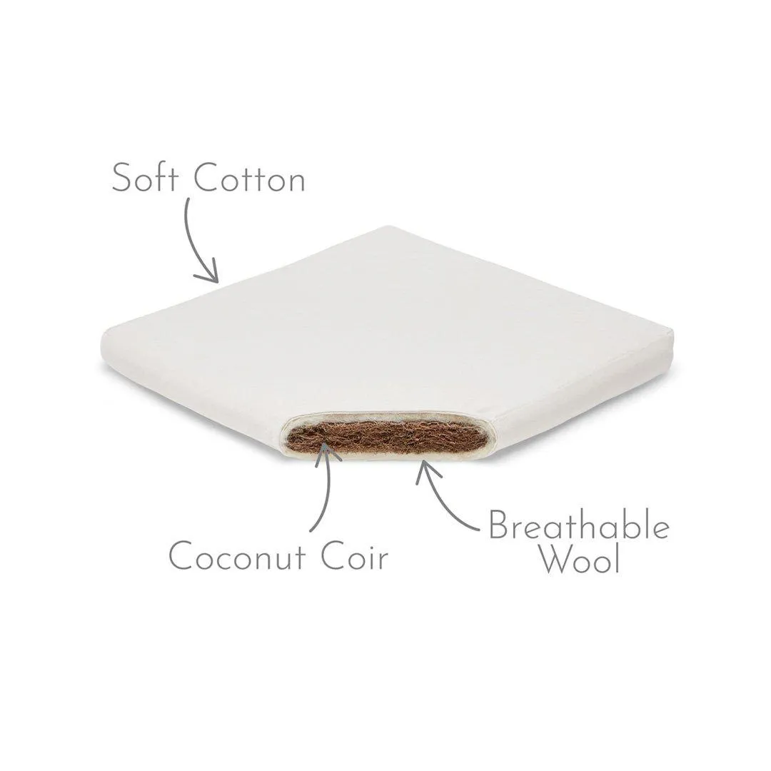 Outlet - The Little Green Sheep Natural Carrycot Mattress - Joolz Day