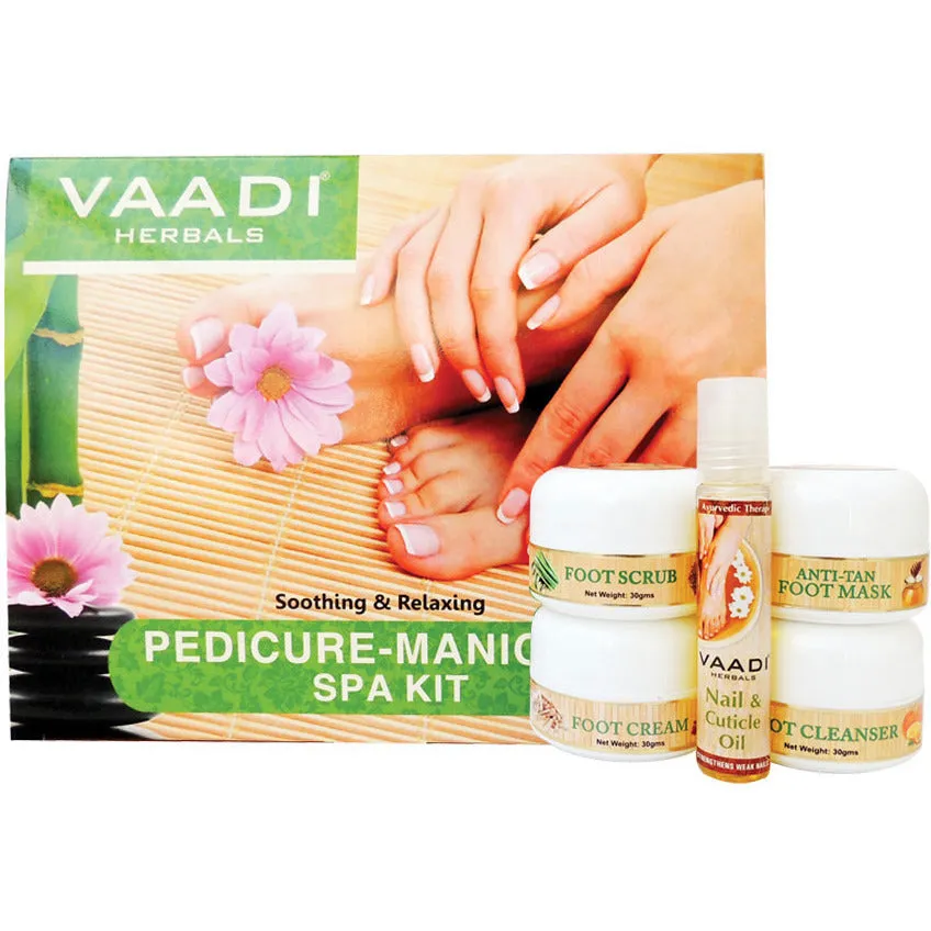 Pedicure Manicure Spa Kit - Soothing & Refreshing