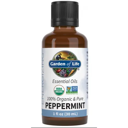 Peppermint Essential Oil Org 1 fl oz by Garden Of Life