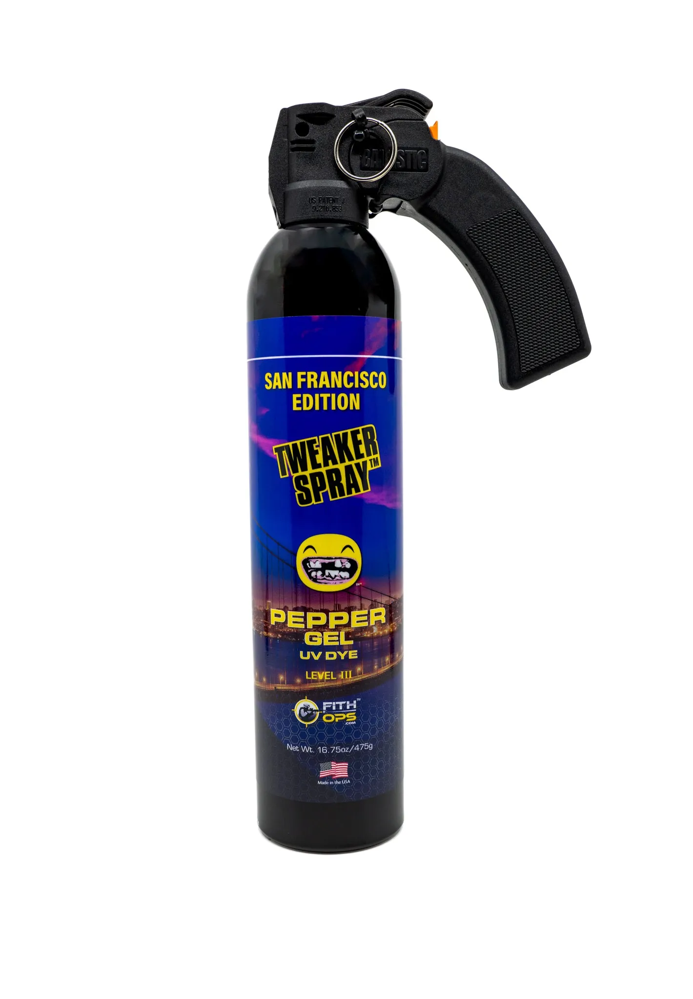 San Francisco Pepper Gel Tweaker Spray  (16.75 oz) with UV Dye