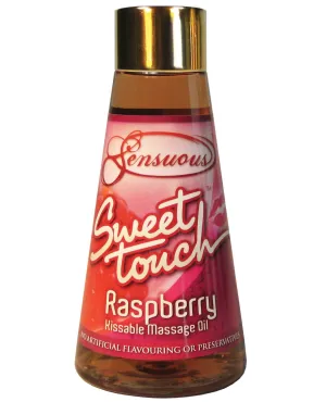 Sensuous Sweet Touch Massage Oil - 125 ml Raspberry