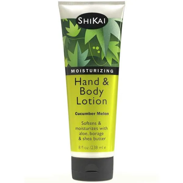 SHIKAI - Moisturizing Hand & Body Lotion Cucumber Melon - 8 fl. oz. (238 ml)