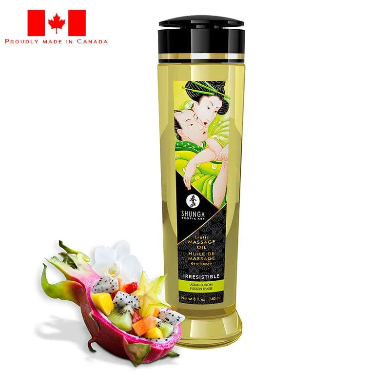 Shunga Erotic Massage Oil Asian Fusion 8oz