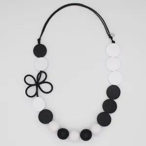 Simplistic Black Butterfly Necklace