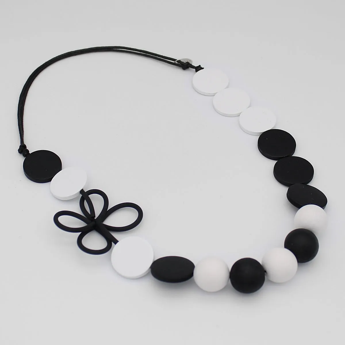 Simplistic Black Butterfly Necklace