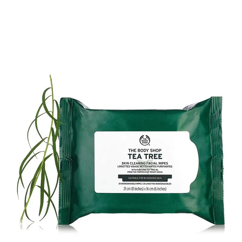 Tea Tree Cleansing Wipes 25 Pcs